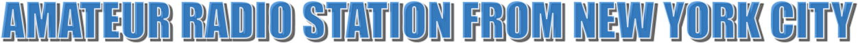 AMATEUR RADIO STATION FROM NEW YORK CITY